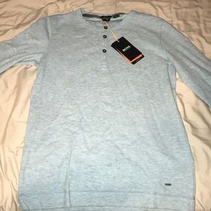 Hugo Boss Slim-Fit Henley T-Shirt